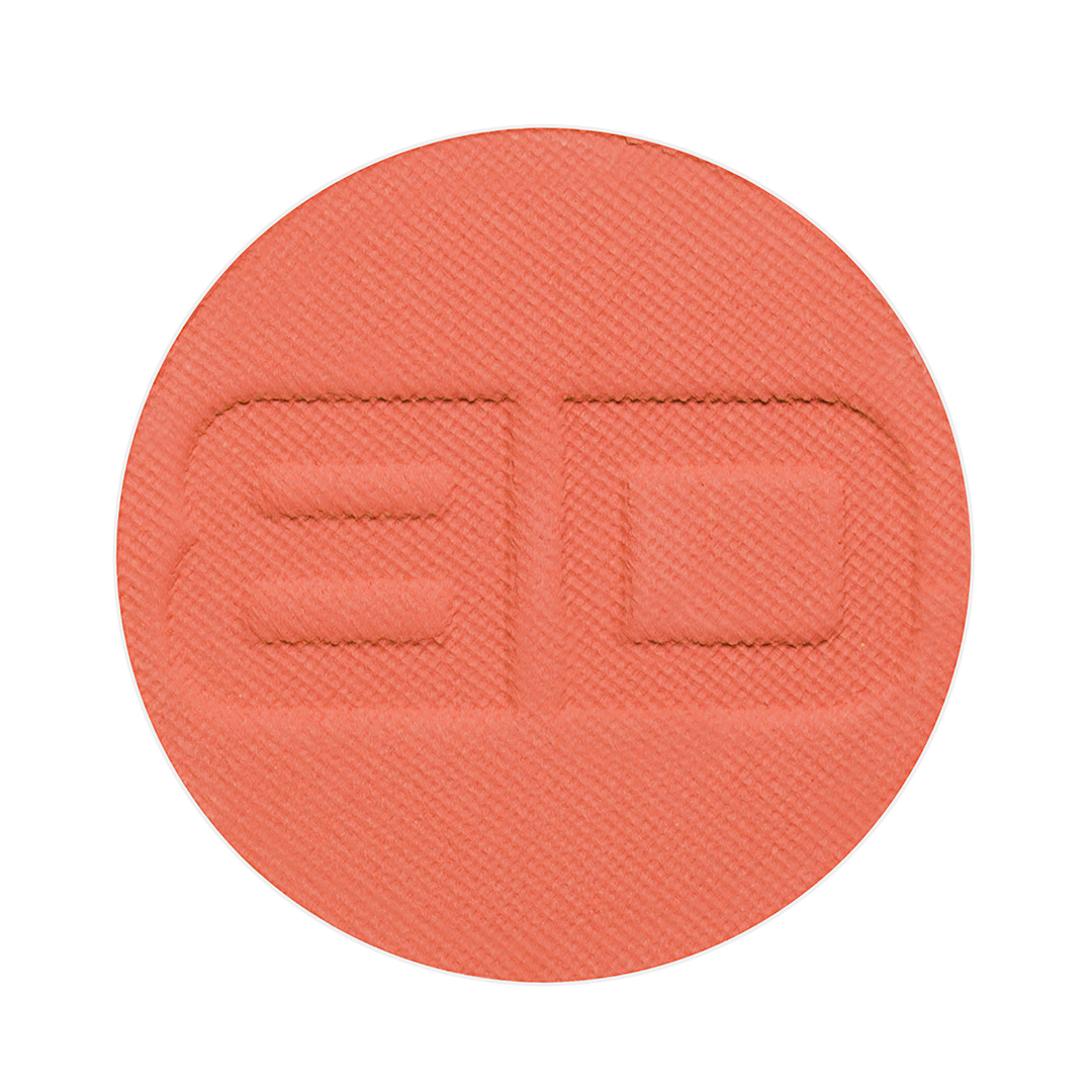 Puderpigment Koralle, Refill in eleganter Dose
