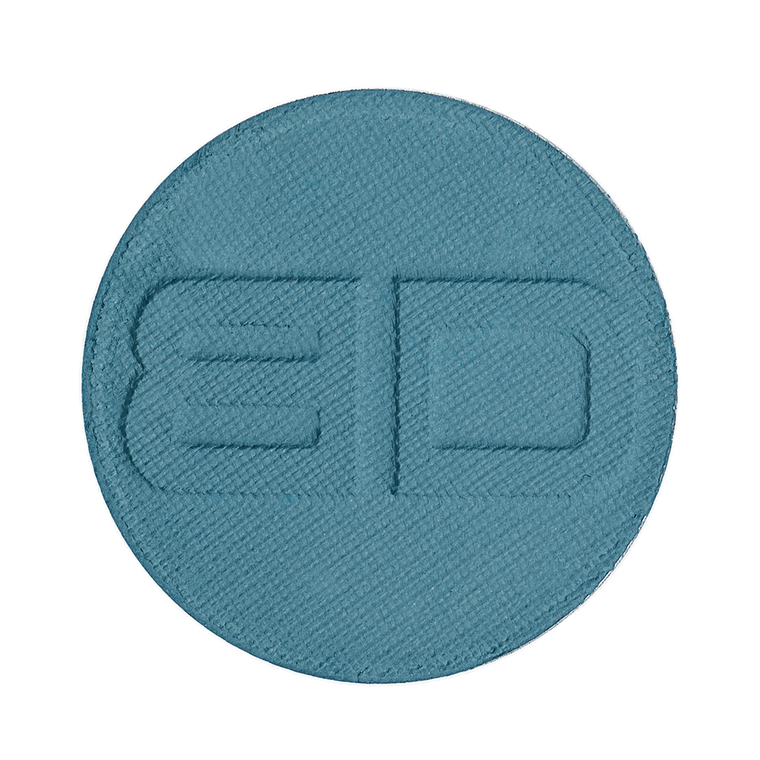 Puderpigment Petrol, Refill in eleganter Dose