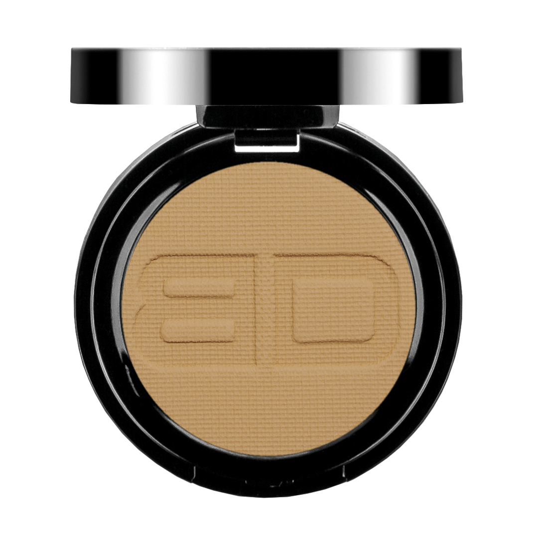 Puderpigment Senf, Refill in eleganter Dose