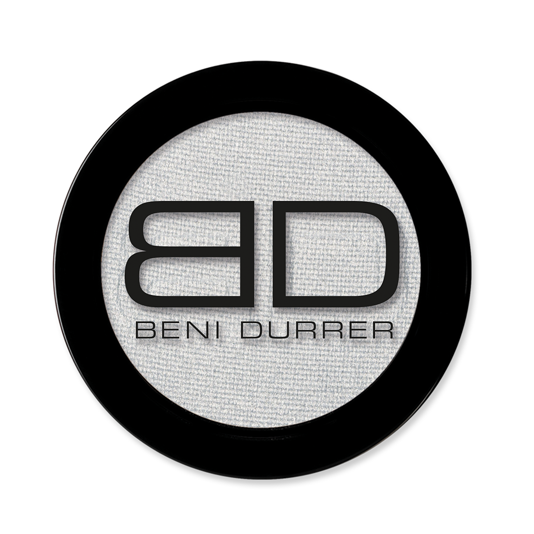 Puderpigment Silber, Refill in eleganter Dose