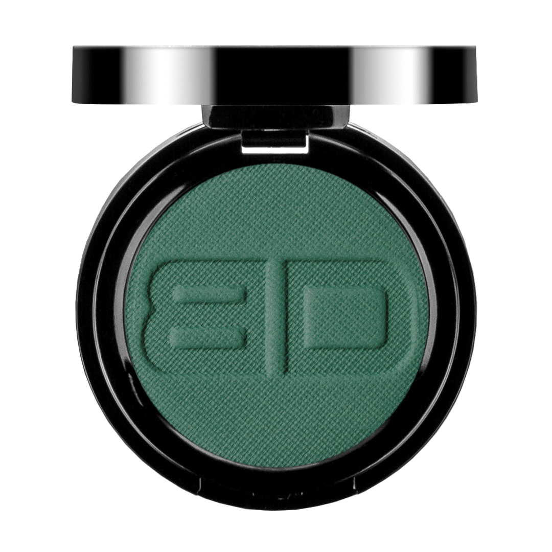 Puderpigment Smaragd, Refill in eleganter Dose
