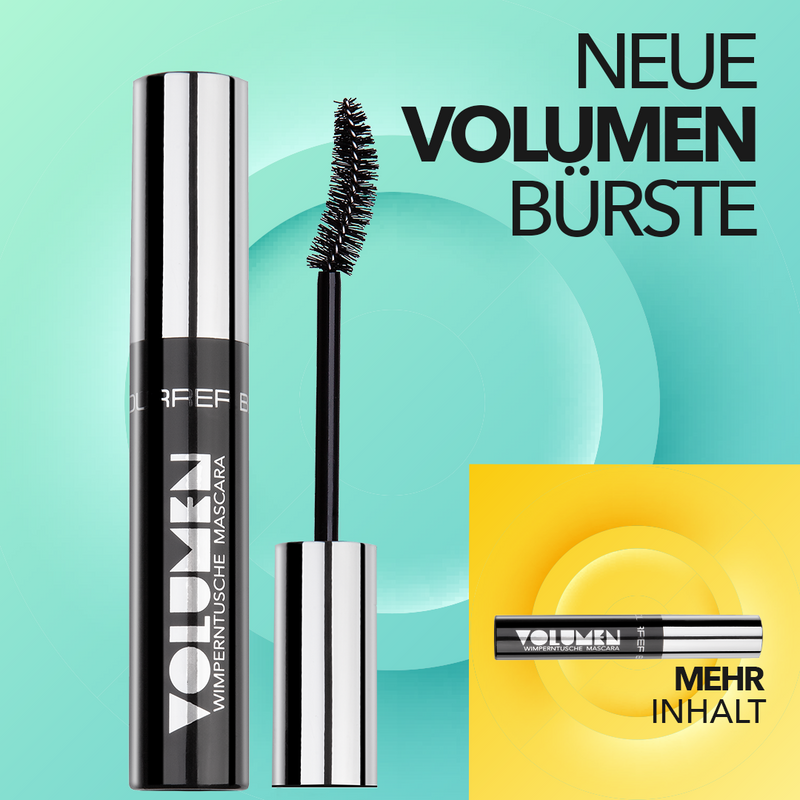 VOLUMEN Wimperntusche, wischfest 12ml
